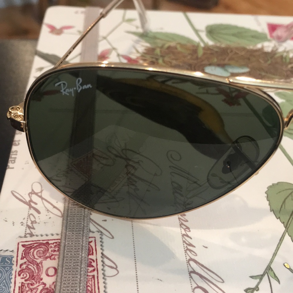 Gold Aviator Ray-Ban - Picture 3 of 3
